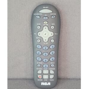 RCA Universal Remote Control RCR312WR Backlit 3-Device Tested Works